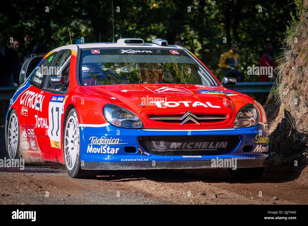 La Citroen WRC Rally Car Colin McRae Foto Stock