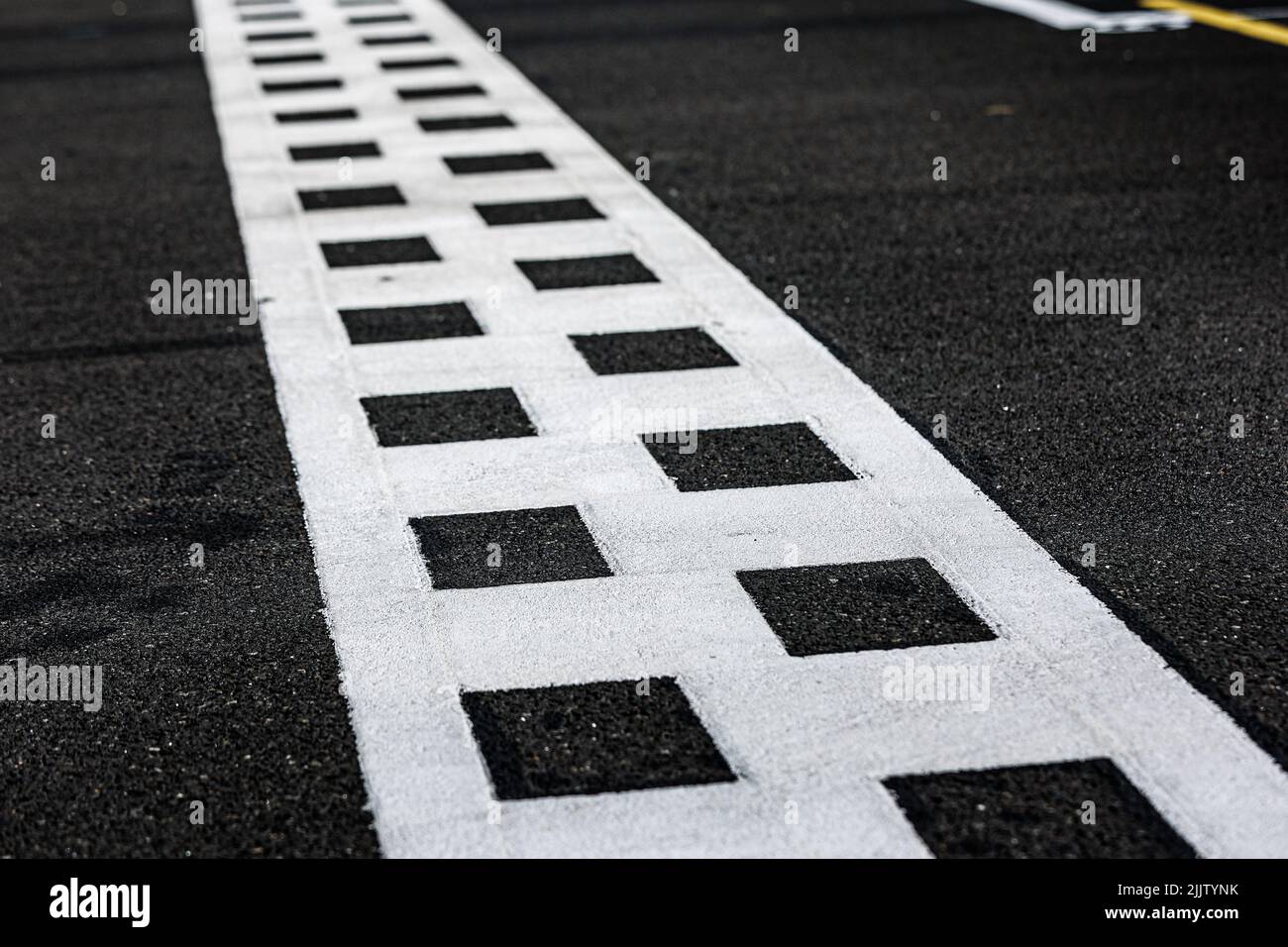 Pista, pista, illustrazione durante la Formula 1 Aramco Magyar Nagydij 2022, Gran Premio d'Ungheria 2022, 12th round del Campionato Mondiale FIA di Formula uno 2022 dal 28 al 31 luglio 2022 sull'Hungaroring, a Mogyorod, Ungheria - Foto: Antonin Vincent / DPPI/DPPI/LiveMedia Foto Stock