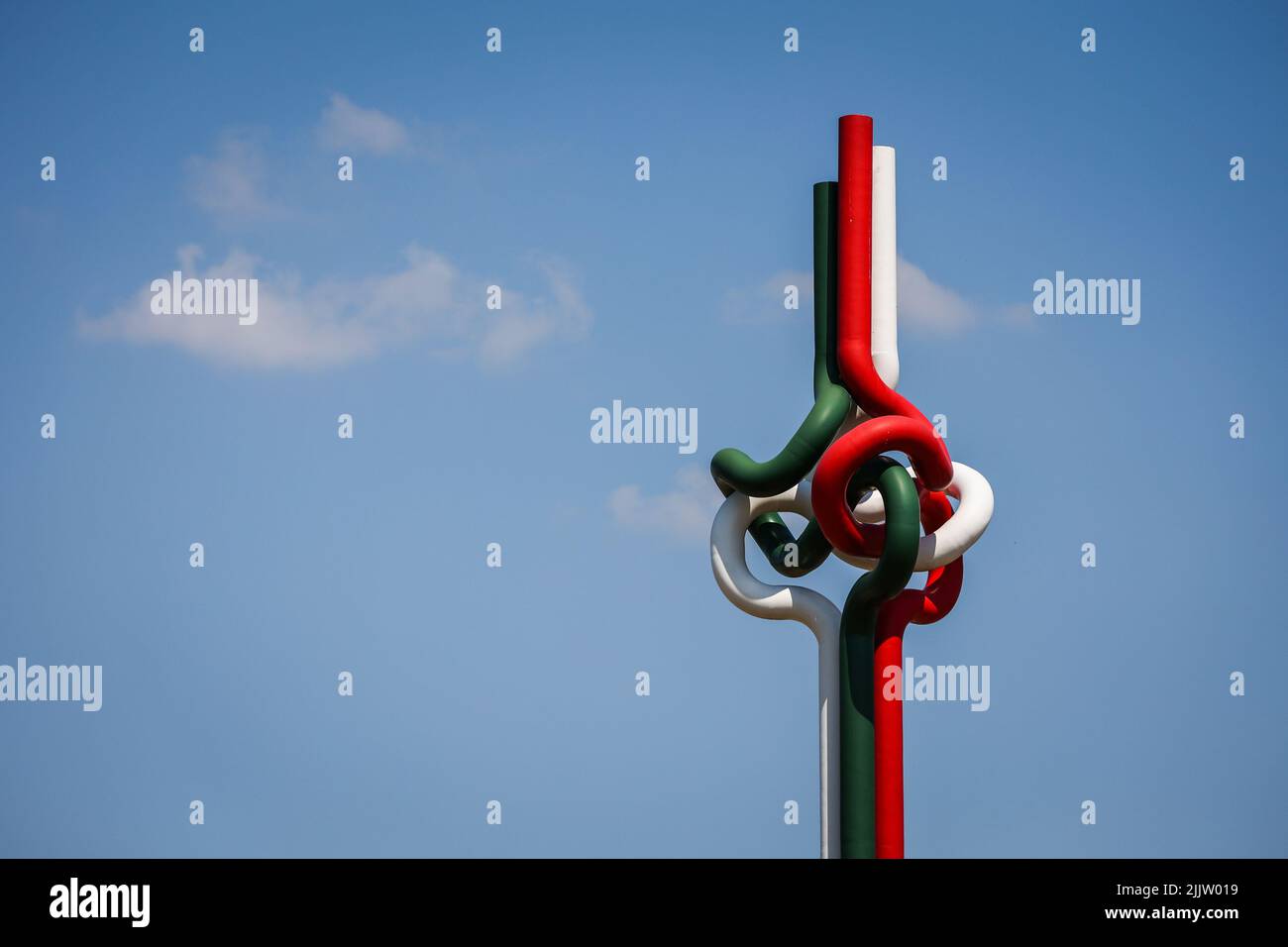 Illustrazione durante la Formula 1 Aramco Magyar Nagydij 2022, Gran Premio Ungherese 2022, 12th round del FIA Formula uno World Championship 2022 dal 28 al 31 luglio 2022 sull'Hungaroring, a Mogyorod, Ungheria - Foto: Antonin Vincent / DPPI/DPPI/LiveMedia Foto Stock