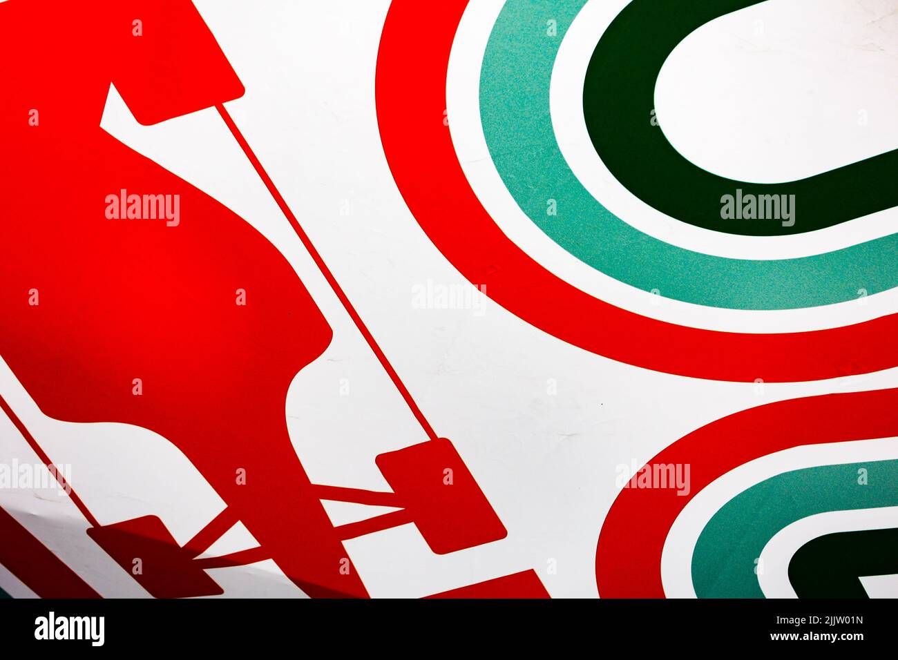 Illustrazione durante la Formula 1 Aramco Magyar Nagydij 2022, Gran Premio Ungherese 2022, 12th round del FIA Formula uno World Championship 2022 dal 28 al 31 luglio 2022 sull'Hungaroring, a Mogyorod, Ungheria - Foto: Antonin Vincent / DPPI/DPPI/LiveMedia Foto Stock