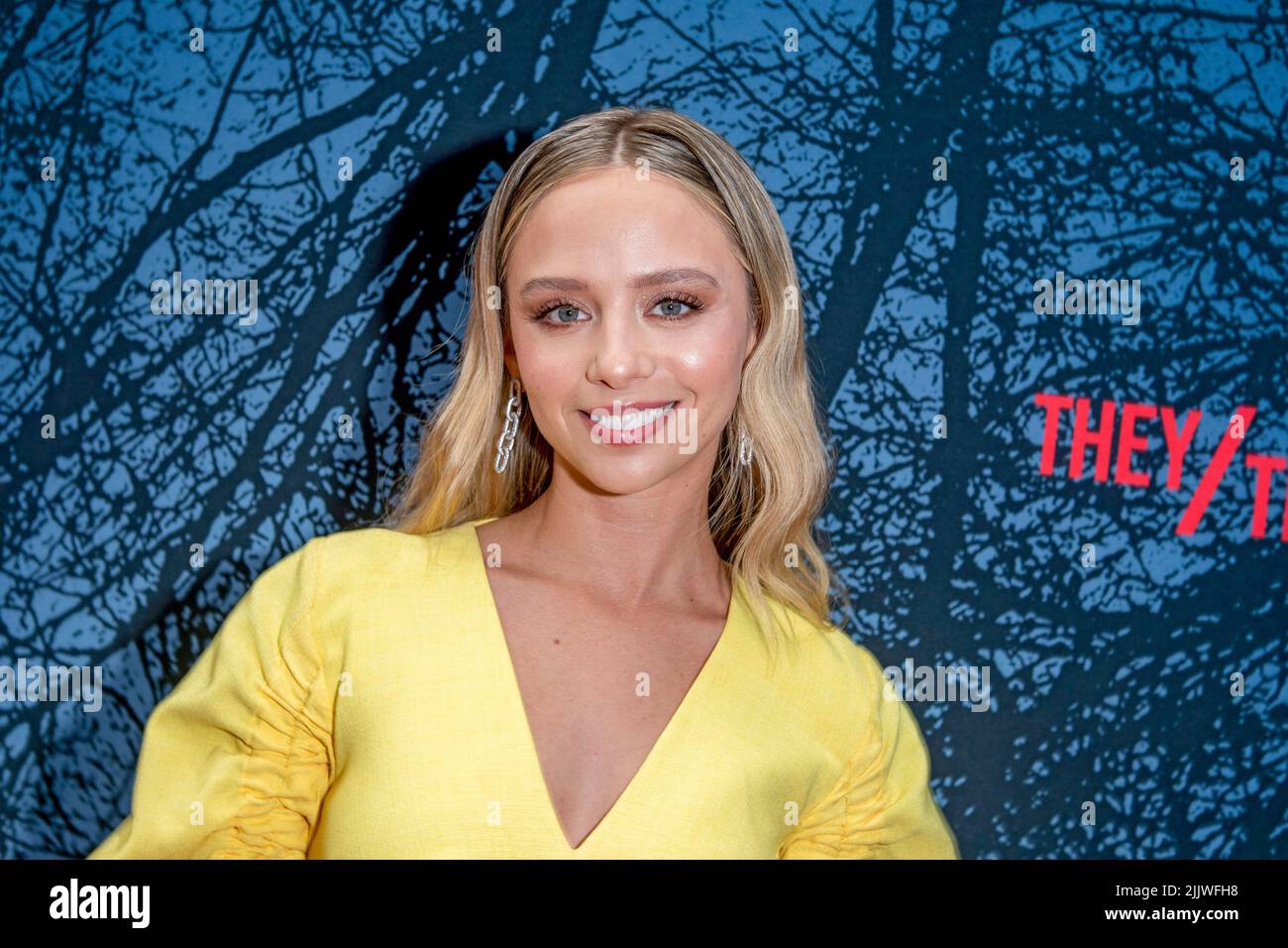 New York, Stati Uniti. 27th luglio 2022. Anna Lore partecipa alla "LORO" New York Premiere allo Studio 525 di New York City. (Foto di Ron Adar/SOPA Images/Sipa USA) Credit: Sipa USA/Alamy Live News Foto Stock