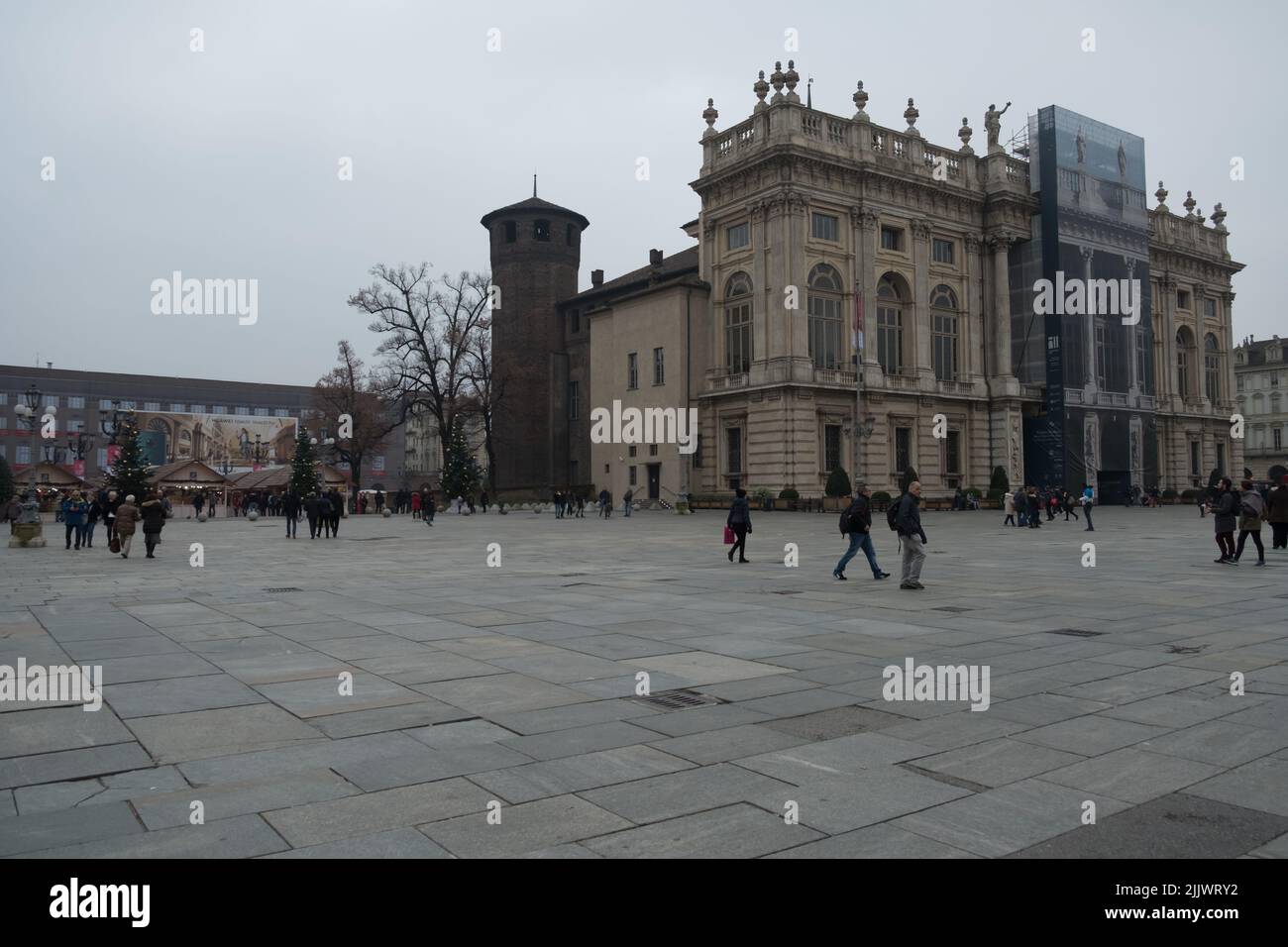 Il Palazzo Madama di Torino Foto Stock