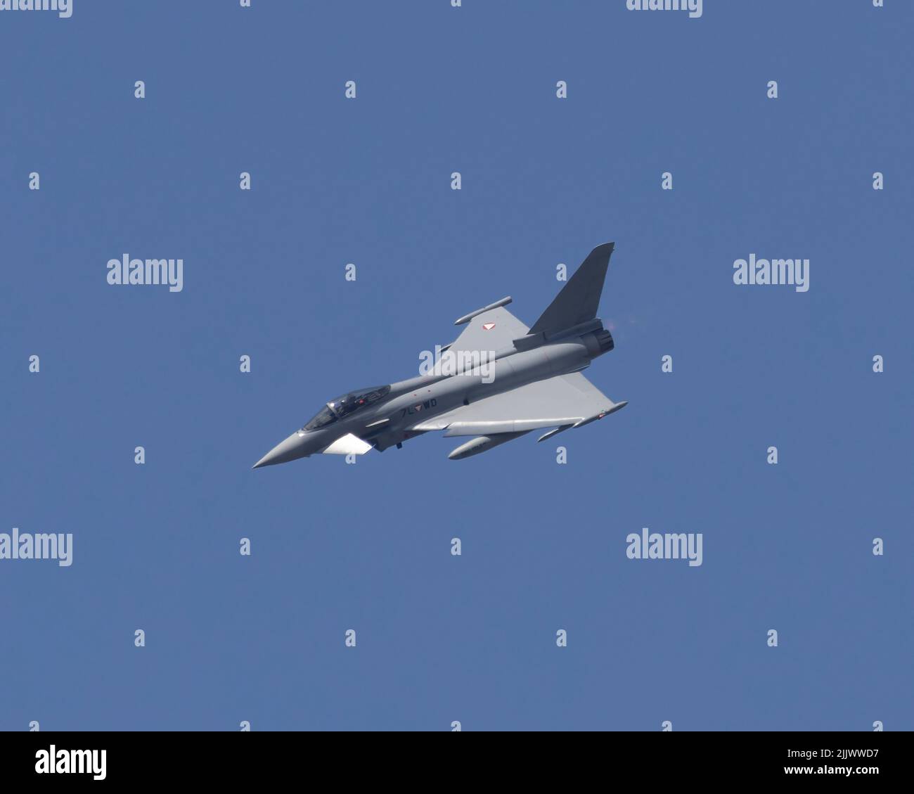 Eurofighter austriaco EF2000 che vola al RIAT 2022 Foto Stock
