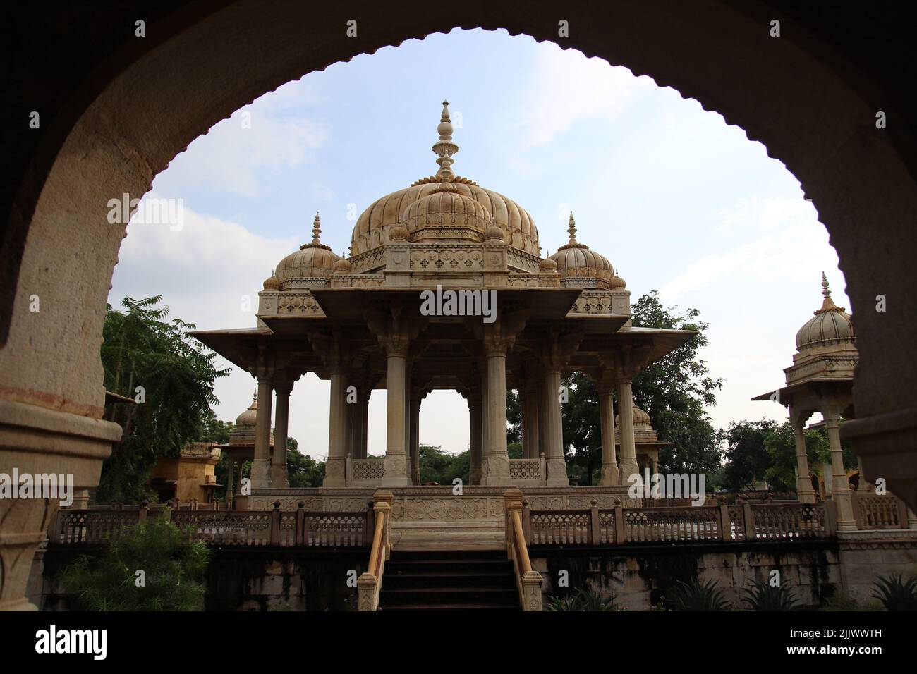 Tomba della famiglia reale di Jaipur Foto Stock