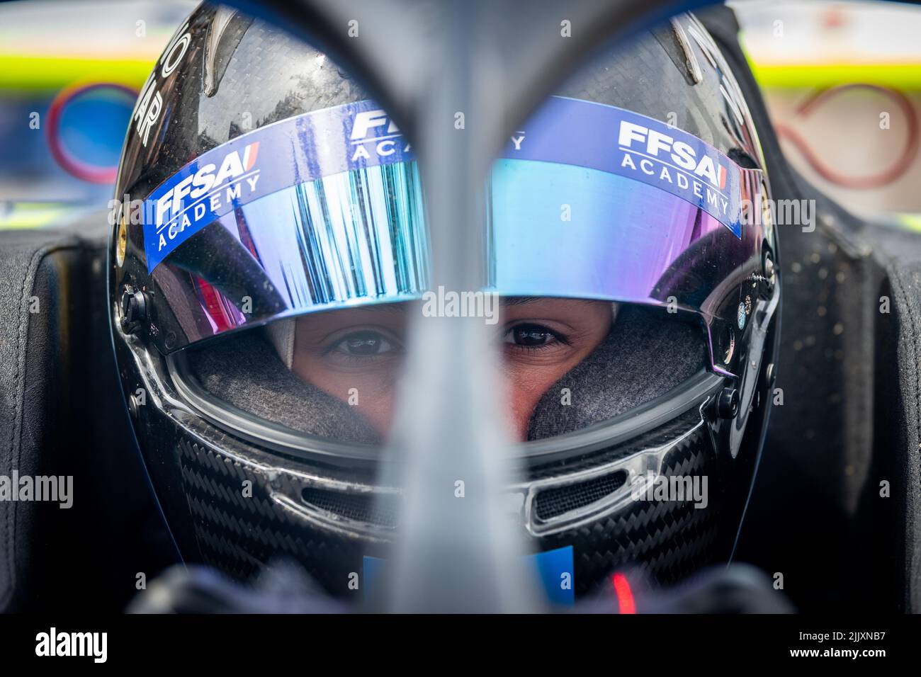 CABANELAS Dario (swi), formule 4 - Mygale Generation 2, ritratto durante la TotalEnergies 24 ore di Spa 2022, 7th round del 2022 Fanatec GT World Challenge Europe Powered by AWS, dal 27 al 31 luglio 2021 sul Circuit de Spa-Francorchamps, a Stavelot, Belgio - Foto: Paul Vaicle / DPPI/DPPI/LiveMedia Foto Stock