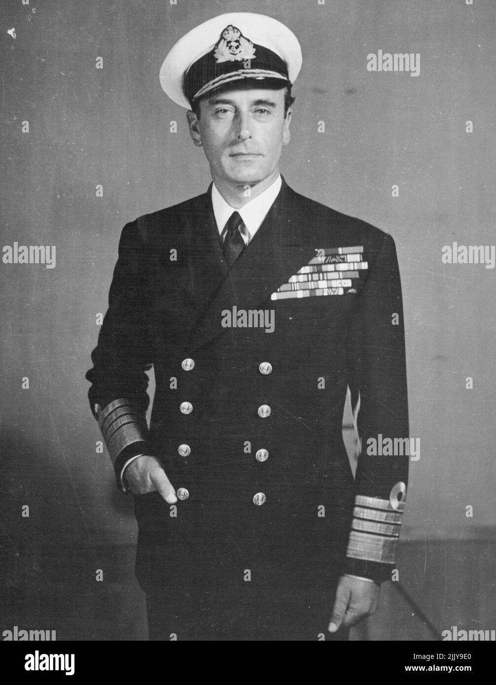 Lord Louis Mountbatten. Giugno 9, 1947. Foto Stock