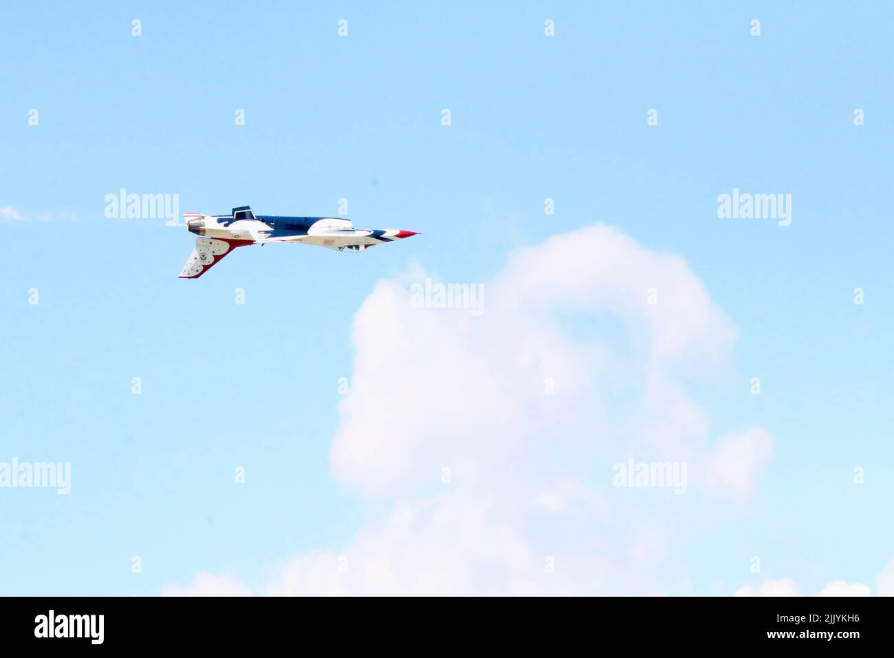 Thunderbirds a uno spettacolo aereo Foto Stock