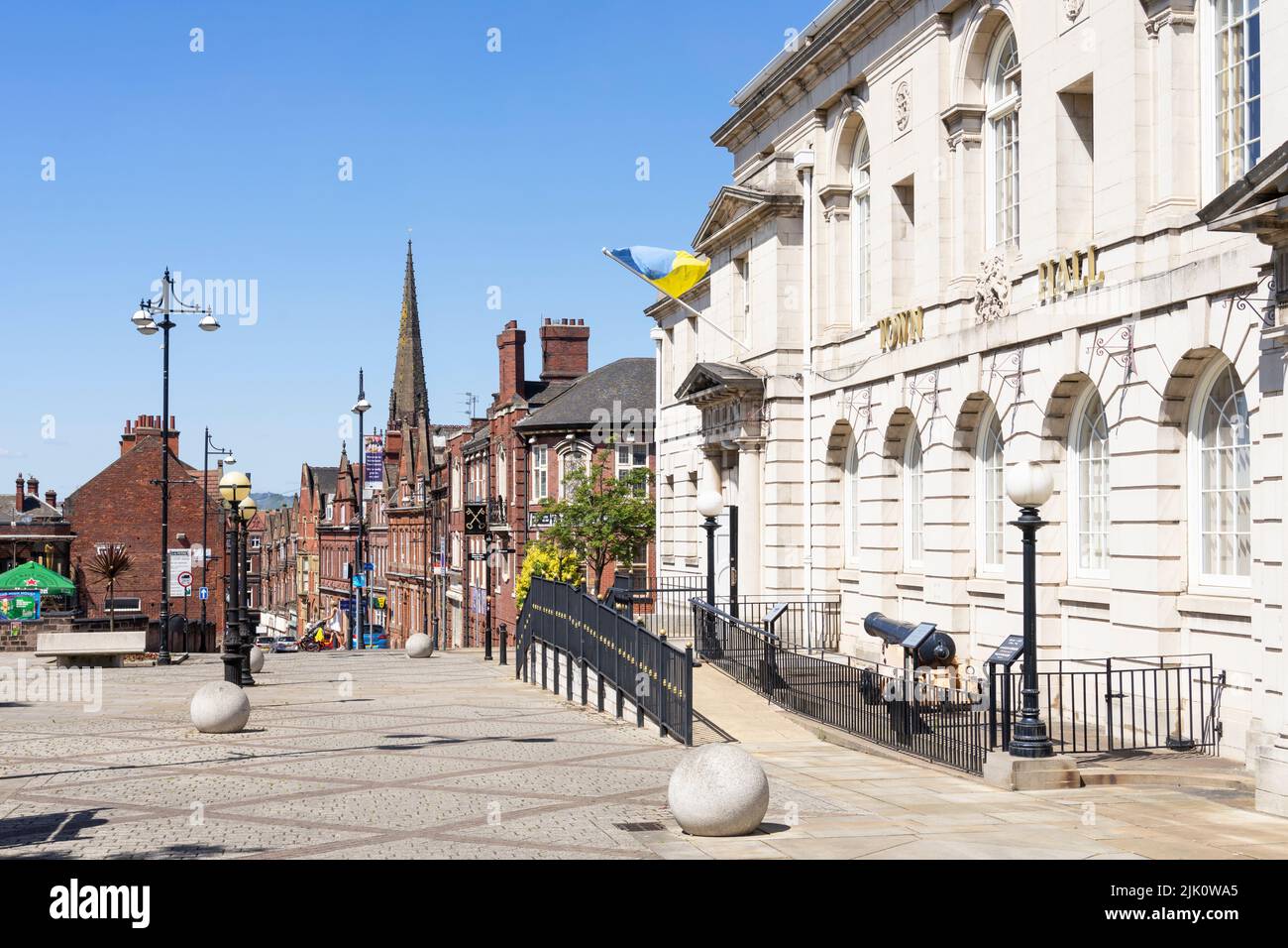 Rotherham Town Hall Rotherham Town Center Rotherham South Yorkshire Inghilterra UK GB Europe Foto Stock