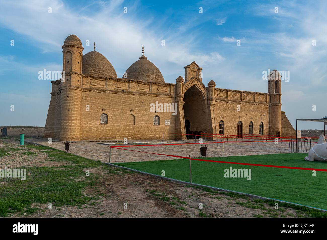 Mausoleo di Arystanbab, Turkistan, Kazakistan, Asia centrale, Asia Foto Stock