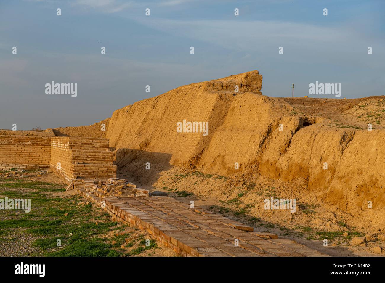 Insediamento di Otrartobe, Turkistan, Kazakistan, Asia centrale, Asia Foto Stock