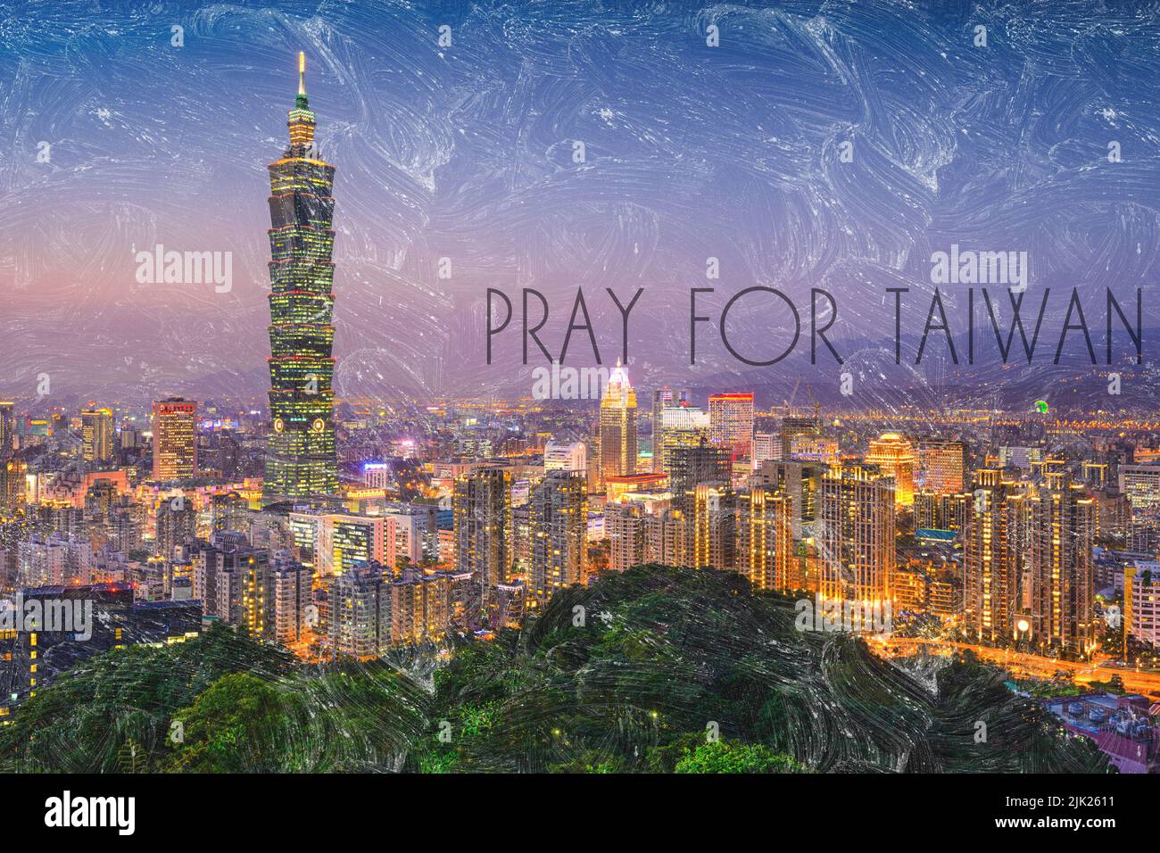 Fermare la guerra taiwan e cina immagini e fotografie stock ad alta