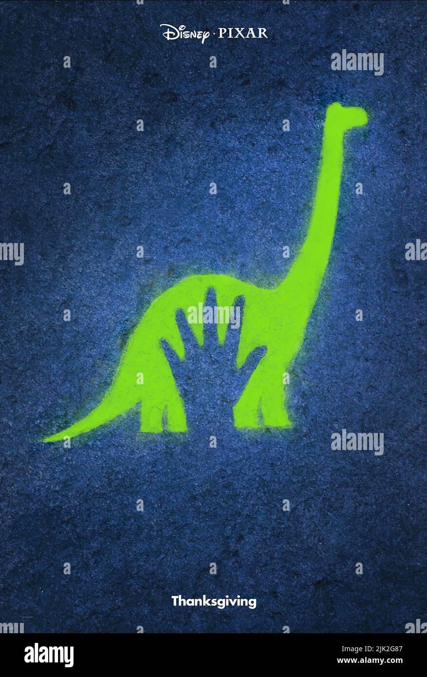 POSTER DEL FILM, IL BUON DINOSAURO, 2015 Foto Stock