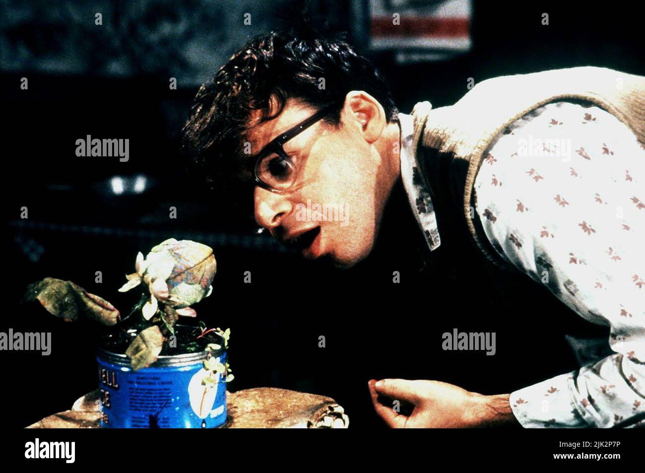 RICK MORANIS, PICCOLO NEGOZIO DI ORRORI, 1986, Foto Stock