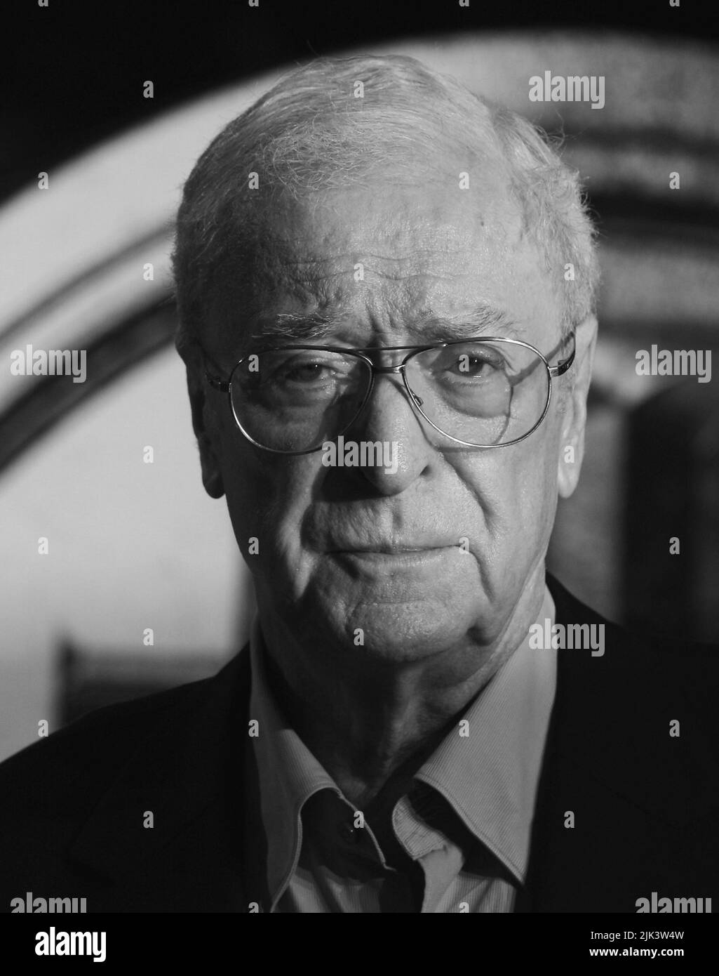 Londra, UK, 19 OTT 2015: Sir Michael Caine assiste l'ultimo Witch Hunter premiere del film a Londra Foto Stock