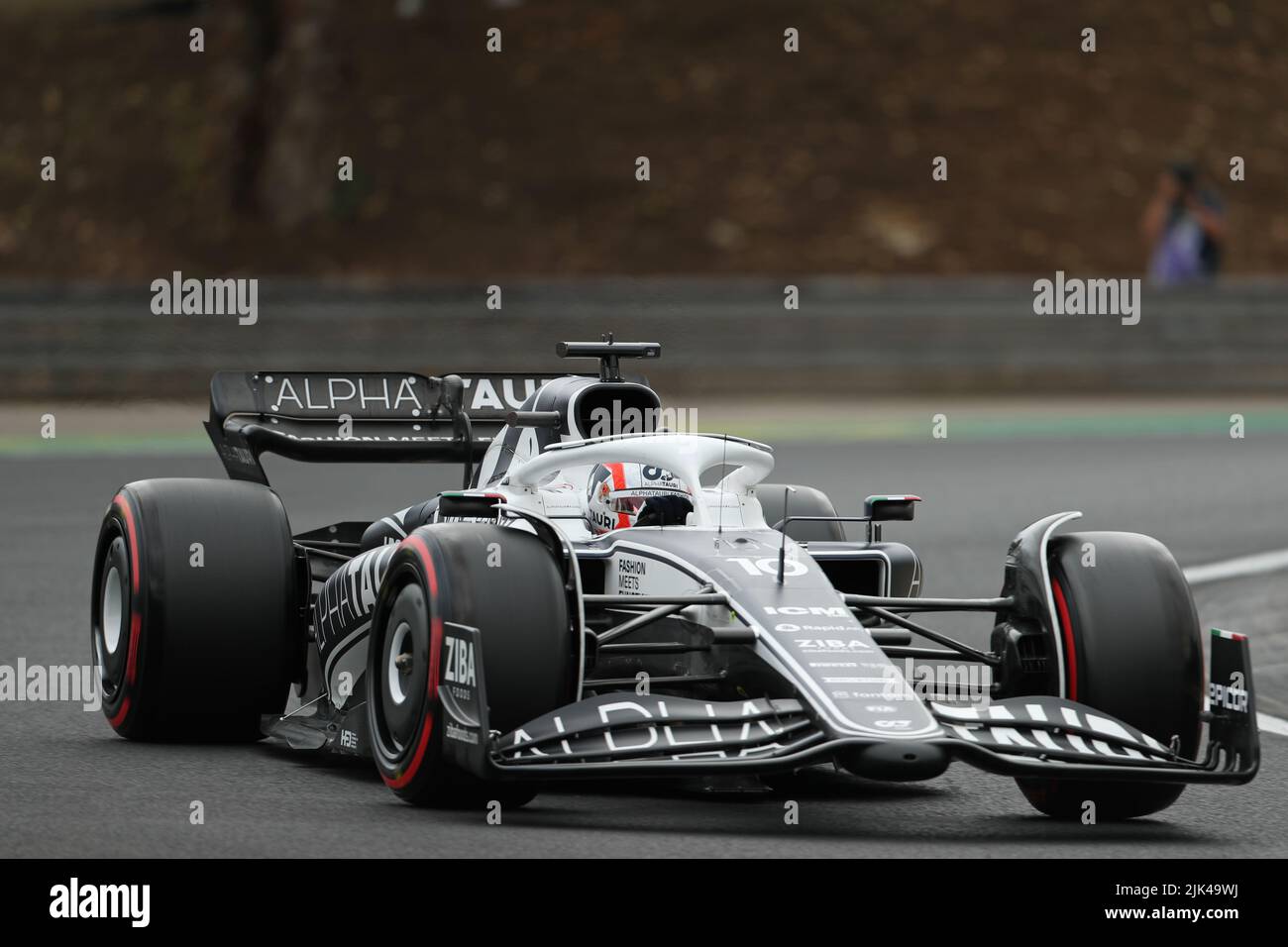Mogyorod, Ungheria. 30th luglio 2022; l'Hungaroring, Mogyoród, Ungheria: FIA Formula 1 Grand Prix, sessioni di qualificazione: Scuderia AlphaTauri, Pierre Gasly Credit: Action Plus Sports Images/Alamy Live News Foto Stock