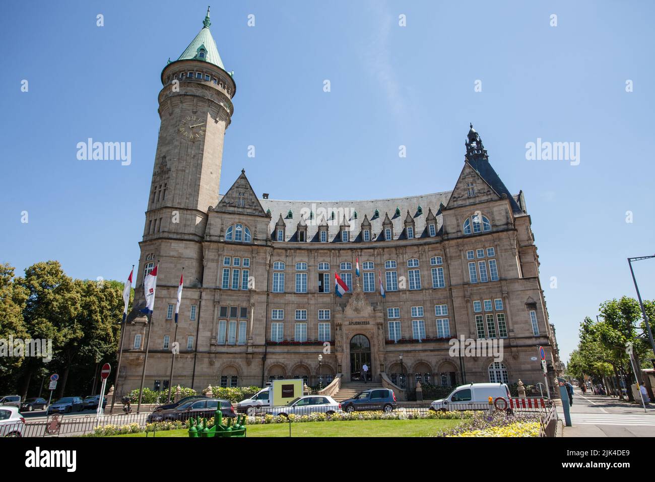 Musée de la Banque - l'edificio del Museo della Banca, città di Lussemburgo, Granducato di Lussemburgo Foto Stock