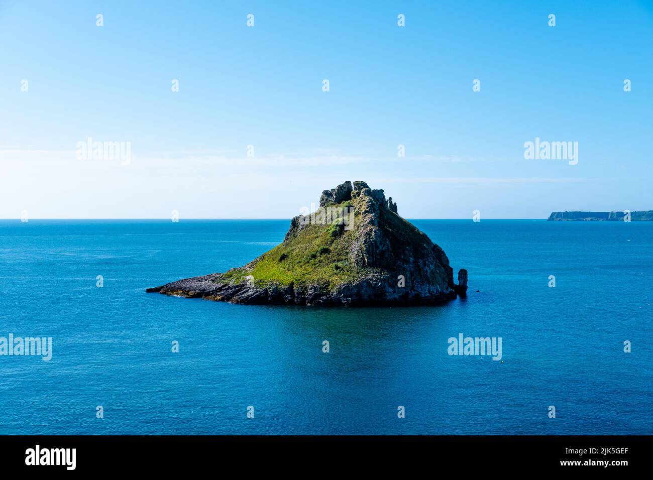 Thatcher Rock, Torquay, Devon, Inghilterra Regno Unito Foto Stock
