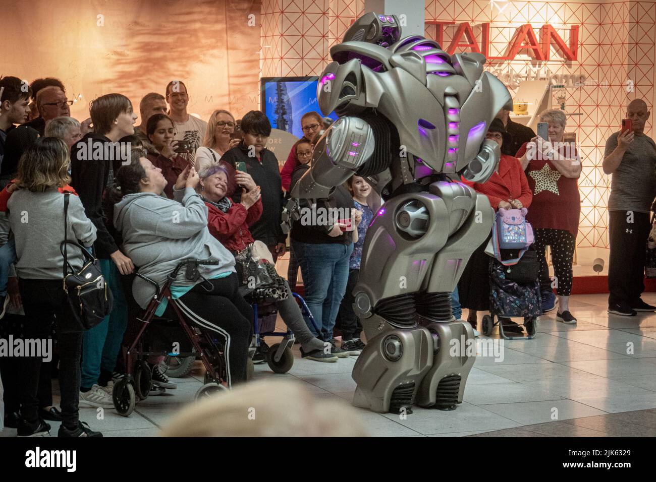 Titan il robot Foto Stock