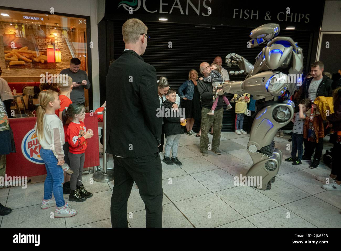 Titan il robot Foto Stock