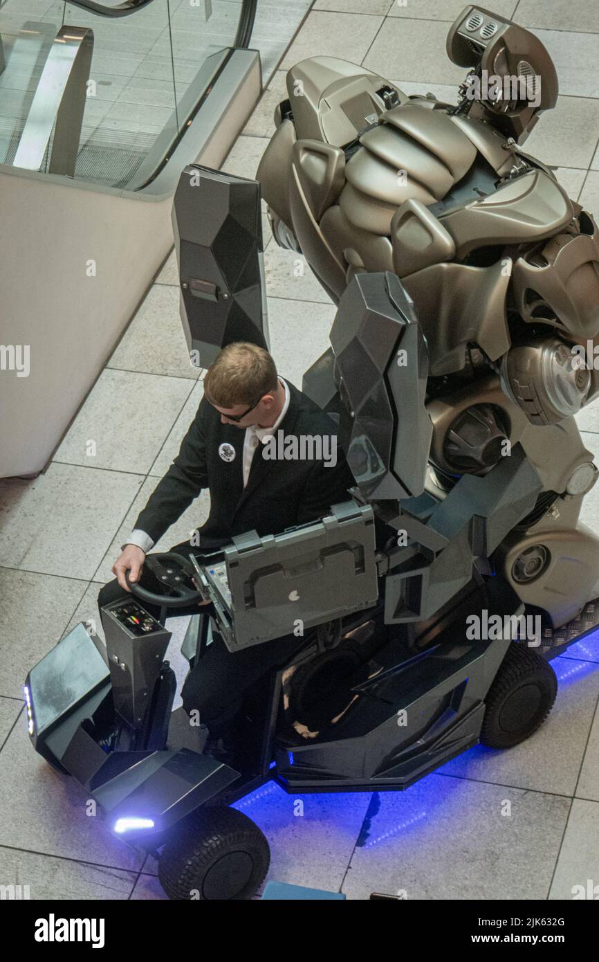 Titan il robot Foto Stock