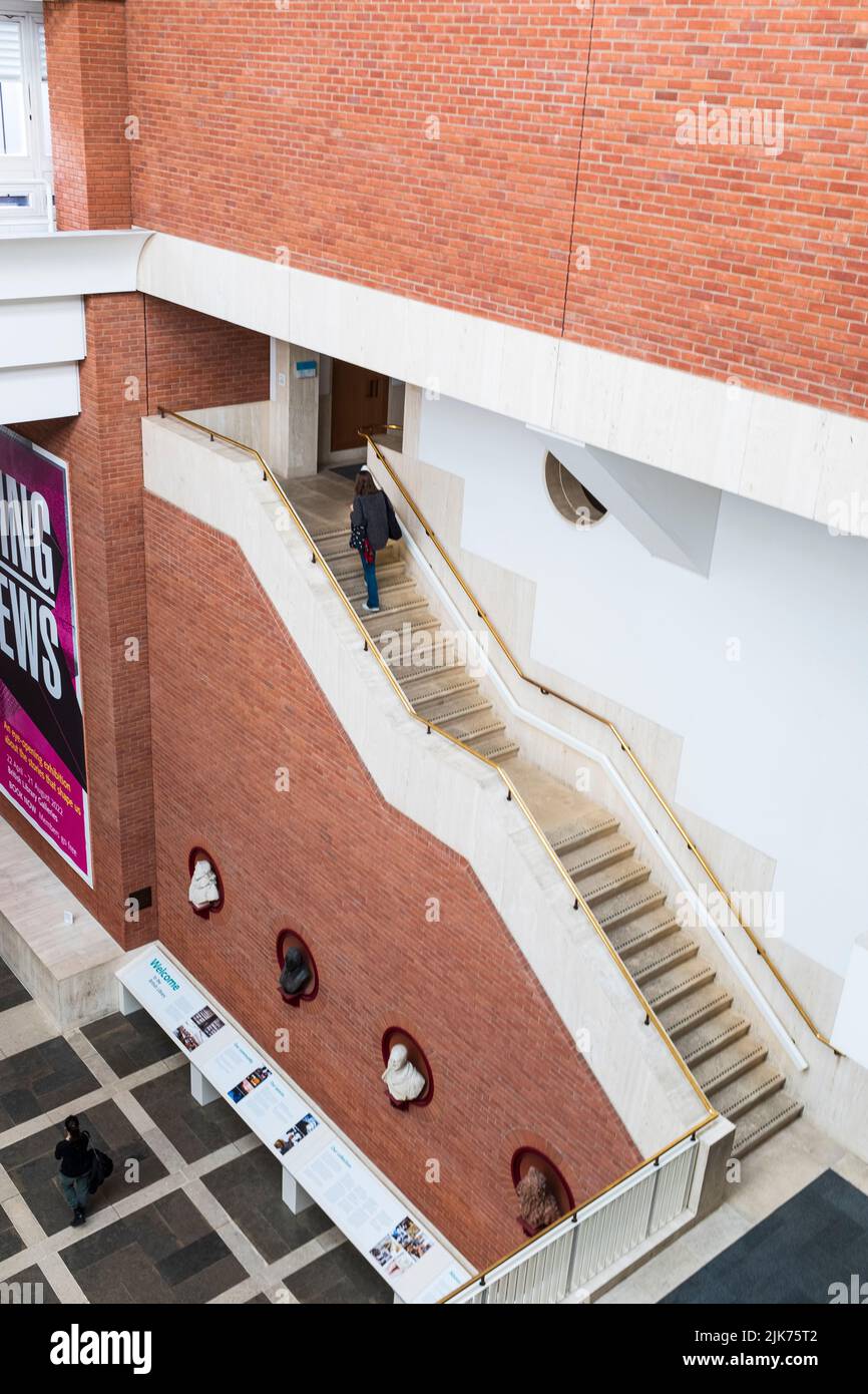 La British Library di Londra Foto Stock