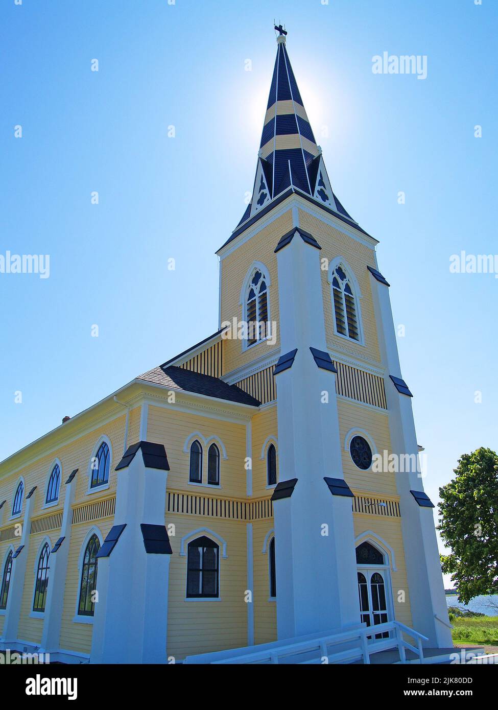 Chiesa cattolica romana di San Patrizio, Grand River, PEI Foto Stock