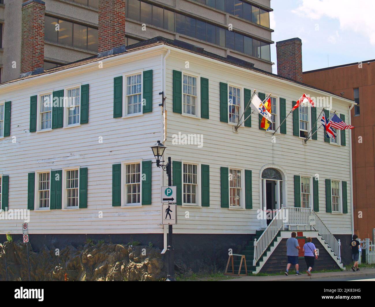 Casa lealista, San Giovanni, New Brunswick Foto Stock