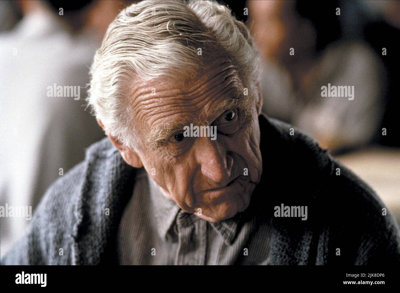 James Whitmore Film: The Shawshank Redemption (USA 1994) personaggi: Brooks Hatlen / Literaturverfilmung Nach Der Novelle 'Frühlingserwachen: Pin-Up' (basato sulla novella 'Rita Hayworth and Shawshank Redemption' di Stephen King) regista: Frank Darabont 10 Settembre 1994 **ATTENZIONE** questa foto è solo per uso editoriale ed è il copyright di COLUMBIA e/o del fotografo assegnato dalla Film o dalla Production Company e può essere riprodotto solo da pubblicazioni in concomitanza con la promozione del suddetto Film. È richiesto un credito obbligatorio per COLUMBIA. Il fotografo dovrebbe anche b Foto Stock