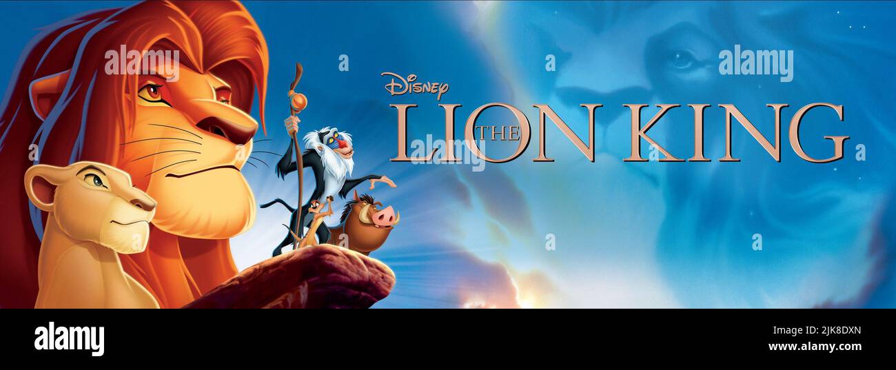 Nala, Simba, Rafiki, Timon & Pumbaa Film il Re Leone (USA 1994) regista: Roger Allers & Rob Minkoff 06 maggio 1994 **AVVERTIMENTO** questa fotografia è ad uso esclusivamente editoriale ed è copyright delle IMMAGINI DELLA WALT DISNEY e/o del fotografo assegnato dalla Film o Production Company e può essere riprodotta solo da pubblicazioni in concomitanza con la promozione del suddetto Film. È richiesto un credito obbligatorio per LE FOTO DI WALT DISNEY. Il fotografo deve essere accreditato anche se conosciuto. Nessun uso commerciale può essere concesso senza l'autorizzazione scritta di The Film Company. Foto Stock