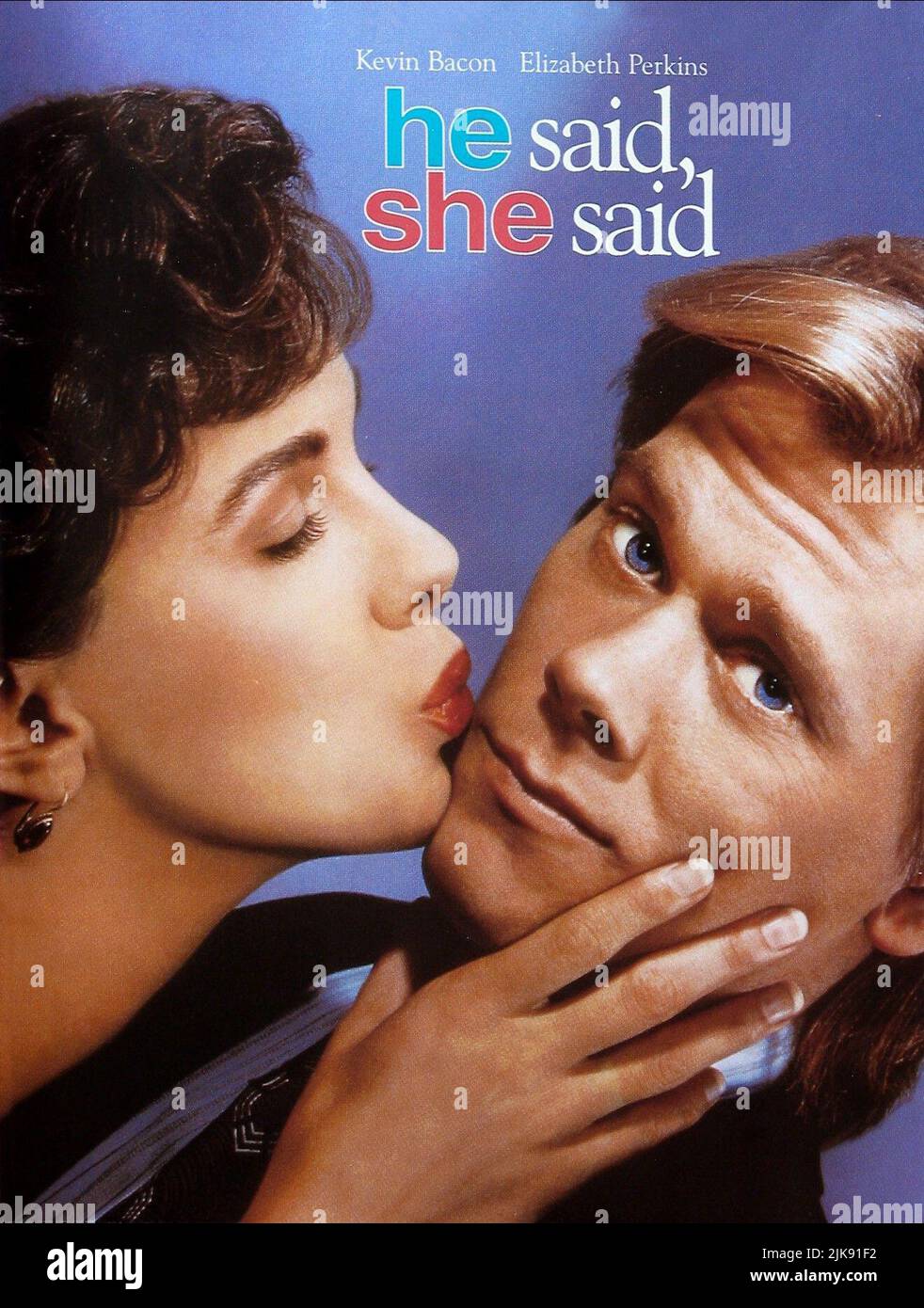 Film poster Film ha detto, She Said (1991) regista: Ken Kwapis 22 febbraio 1991 **ATTENZIONE** questa fotografia è solo per uso editoriale ed è copyright della PARAMOUNT e/o del fotografo assegnato dalla Film o Production Company e può essere riprodotta solo da pubblicazioni in concomitanza con la promozione del suddetto Film. È richiesto un credito obbligatorio per LA PRIORITÀ. Il fotografo deve essere accreditato anche se conosciuto. Nessun uso commerciale può essere concesso senza l'autorizzazione scritta di The Film Company. Foto Stock