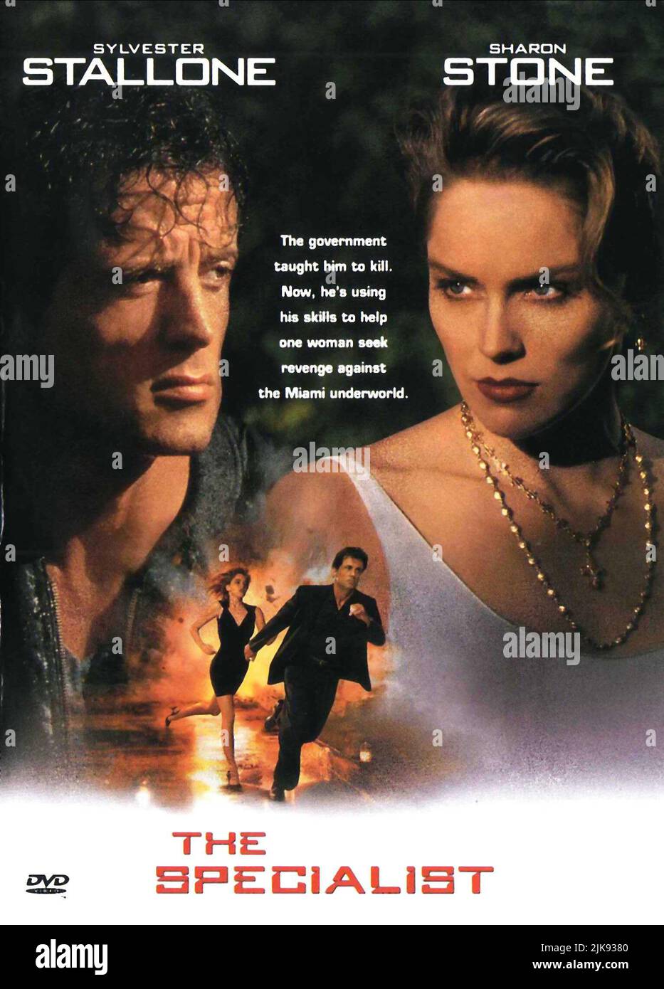 Sylvester Stallone & Sharon Stone Poster Film: The Specialist (1994) personaggi: Ray Quick, May Munro (alias Adrian Hastings) regista: Luis Llosa 07 ottobre 1994 **AVVISO** questa fotografia è solo per uso editoriale ed è copyright di WARNER BROS e/o del fotografo assegnato dalla Film o dalla Production Company e può essere riprodotta solo da pubblicazioni in concomitanza con la promozione del suddetto Film. È richiesto un credito obbligatorio per WARNER BROS. Il fotografo deve essere accreditato anche quando è noto. Nessun uso commerciale può essere concesso senza l'autorizzazione scritta della Film Company. Foto Stock