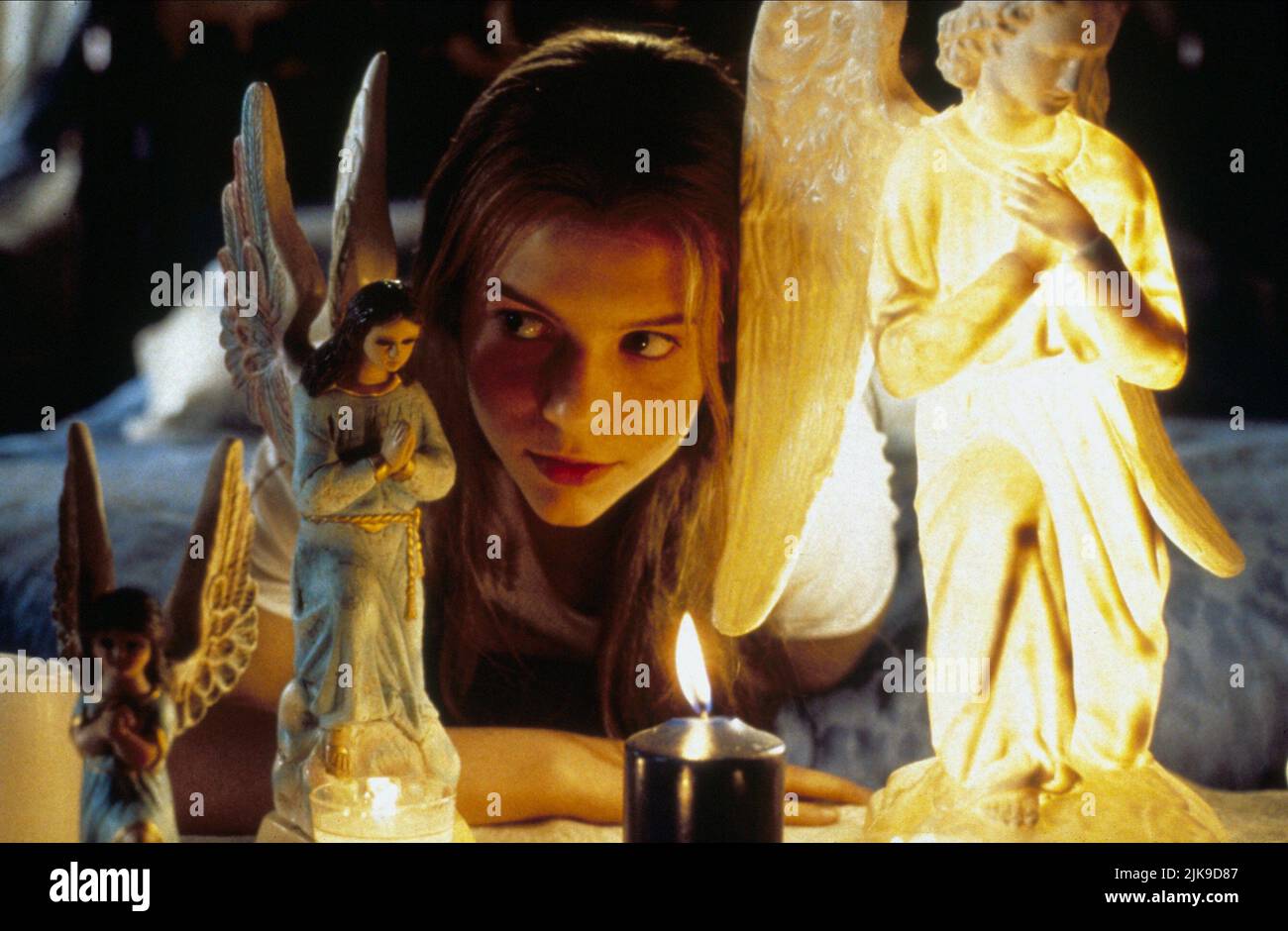 Claire Danes Film Romeo + Giulietta; Romeo e Giulietta (USA 1996) regista: Baz Luhrmann 01 novembre 1996 **ATTENZIONE** questa fotografia è ad uso esclusivamente editoriale ed è copyright della 20TH CENTURY FOX e/o del fotografo assegnato dalla Film o Production Company e può essere riprodotta solo da pubblicazioni in concomitanza con la promozione del suddetto Film. È richiesto un credito obbligatorio a 20TH CENTURY FOX. Il fotografo deve essere accreditato anche se conosciuto. Nessun uso commerciale può essere concesso senza l'autorizzazione scritta di The Film Company. Foto Stock