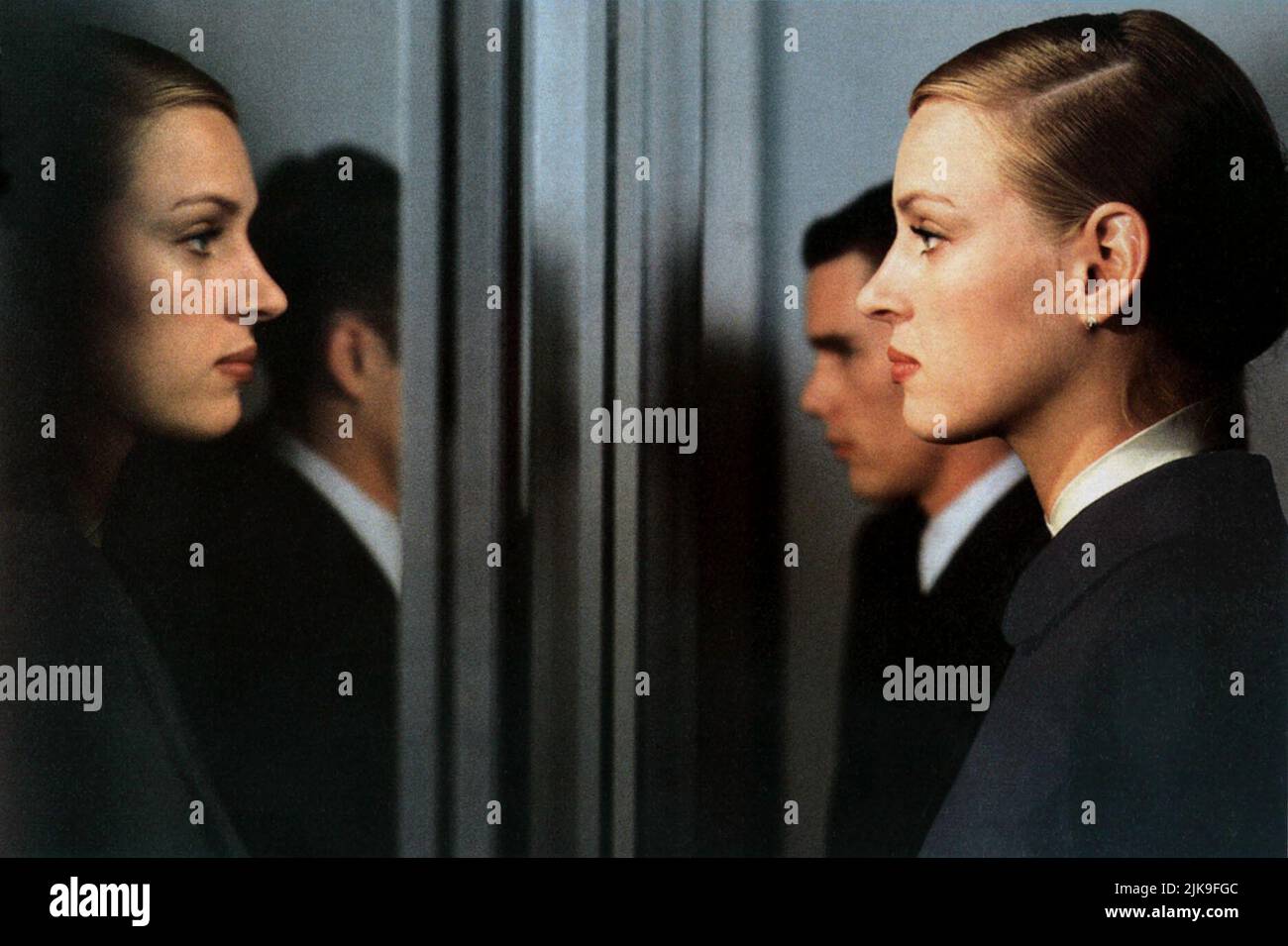 UMA Thurman Film Gattaca (1997) personaggi: Irene Cassini regista: Andrew Niccol 07 settembre 1997 **ATTENZIONE** questa fotografia è ad uso esclusivamente editoriale ed è copyright della COLUMBIA e/o del fotografo assegnato dalla Film o Production Company e può essere riprodotta solo da pubblicazioni in concomitanza con la promozione del suddetto Film. È richiesto un credito obbligatorio a COLUMBIA. Il fotografo deve essere accreditato anche se conosciuto. Nessun uso commerciale può essere concesso senza l'autorizzazione scritta di The Film Company. Foto Stock