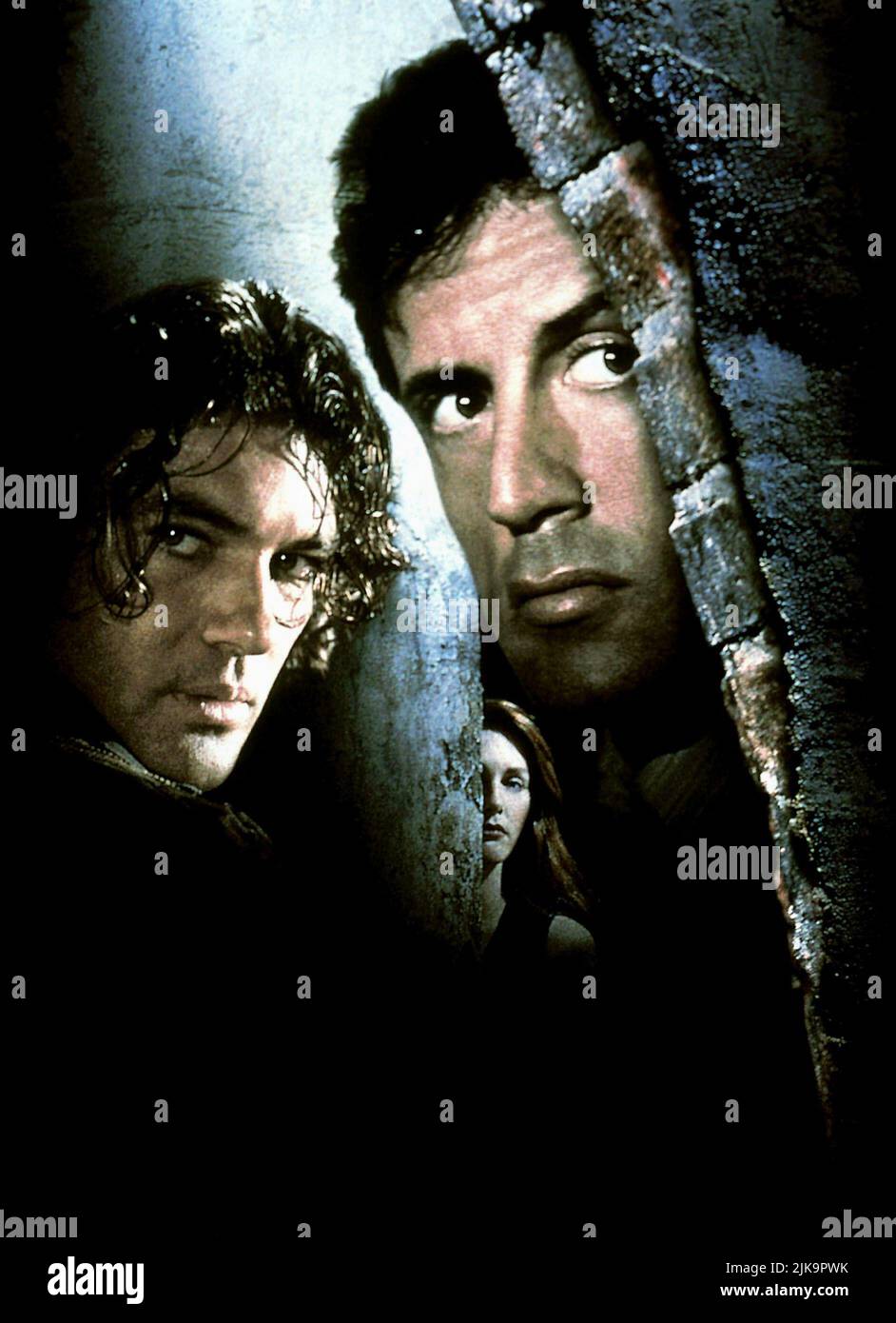 Antonio Banderas, Julianne Moore & Sylvester Stallone Film: Assassins (USA/FR 1995) personaggi: Miguel Bain,Electra,Robert Rath regista: Richard Donner 06 ottobre 1995 **AVVISO** questa foto è solo per uso editoriale ed è il copyright di WARNER BROS. E/o del fotografo assegnato dalla Film or Production Company e può essere riprodotto solo da pubblicazioni in concomitanza con la promozione del suddetto Film. È richiesto un credito obbligatorio per WARNER BROS. Il fotografo deve essere accreditato anche quando è noto. Nessun uso commerciale può essere concesso senza autorizzazione scritta da parte della pellicola Foto Stock