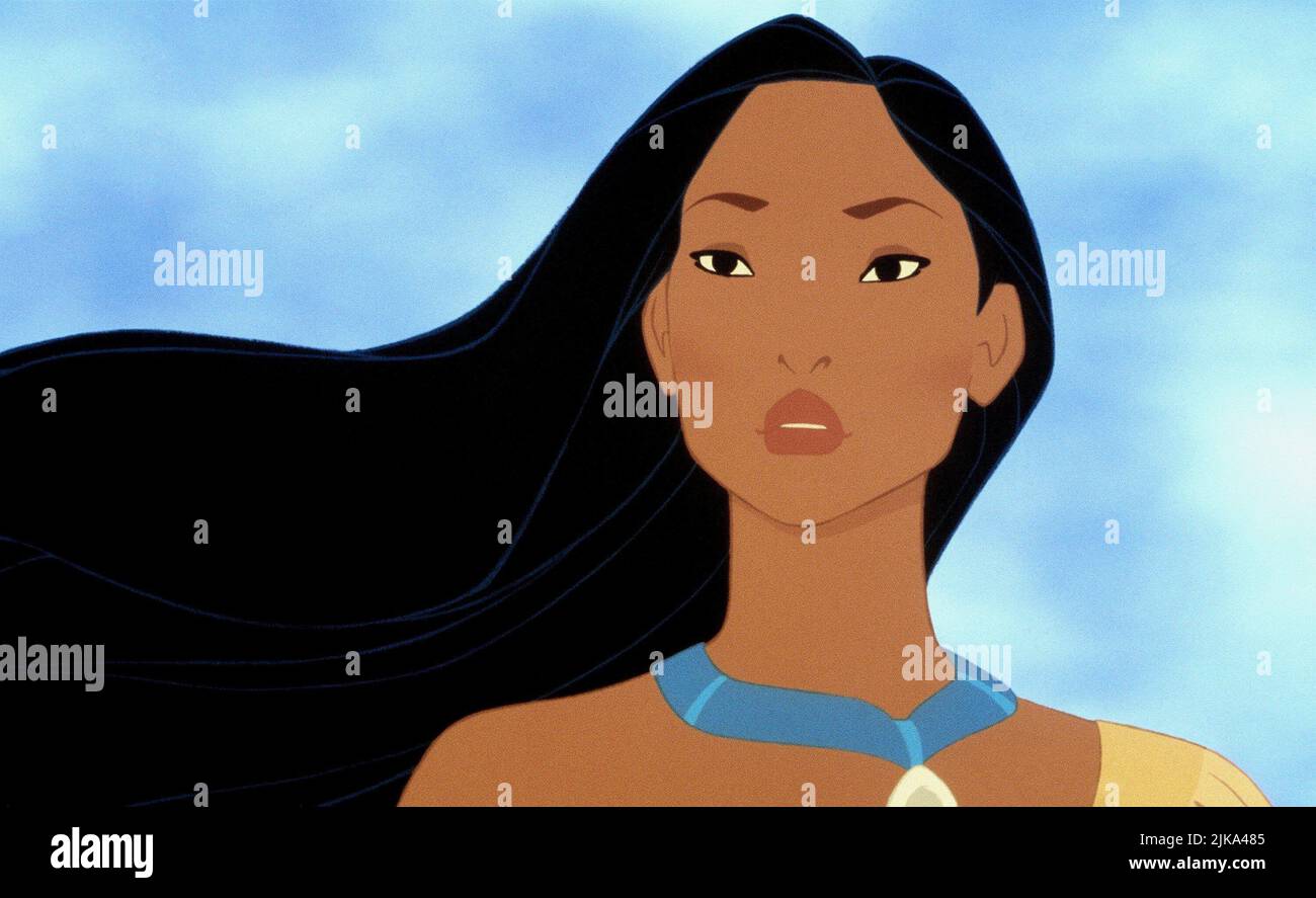 Pocahontas Film: Pocahontas (USA 1995) personaggi: Pocahontas regista: Mike Gabriel & Eric Goldberg 15 giugno 1995 **AVVISO** questa fotografia è solo per uso editoriale ed è il copyright DI DISNEY e/o del fotografo assegnato dalla Film o dalla Società di produzione e può essere riprodotto solo da pubblicazioni in concomitanza con la promozione del suddetto Film. È richiesto un credito obbligatorio per DISNEY. Il fotografo deve essere accreditato anche quando è noto. Nessun uso commerciale può essere concesso senza l'autorizzazione scritta della Film Company. Foto Stock