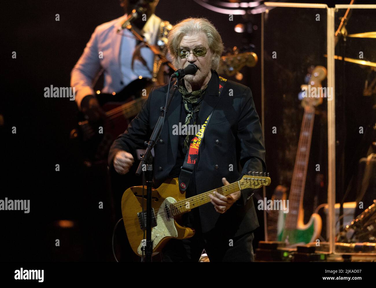 Miami, Stati Uniti d'America. 31st luglio 2022. HOLLYWOOD, FL-LUGLIO 31: Daryl Hall suona al "Hard Rock Live at Seminole Hard Rock Hotel & Casino" il 31 luglio 2022 a Hollywood, Florida. (Foto di Alberto E. Tamargo/Sipa USA) Credit: Sipa USA/Alamy Live News Foto Stock