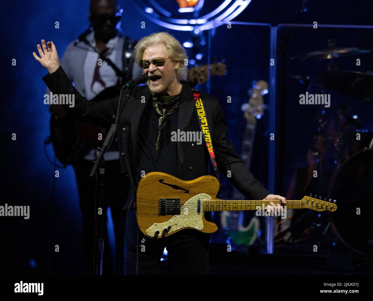 Miami, Stati Uniti d'America. 31st luglio 2022. HOLLYWOOD, FL-LUGLIO 31: Daryl Hall suona al "Hard Rock Live at Seminole Hard Rock Hotel & Casino" il 31 luglio 2022 a Hollywood, Florida. (Foto di Alberto E. Tamargo/Sipa USA) Credit: Sipa USA/Alamy Live News Foto Stock