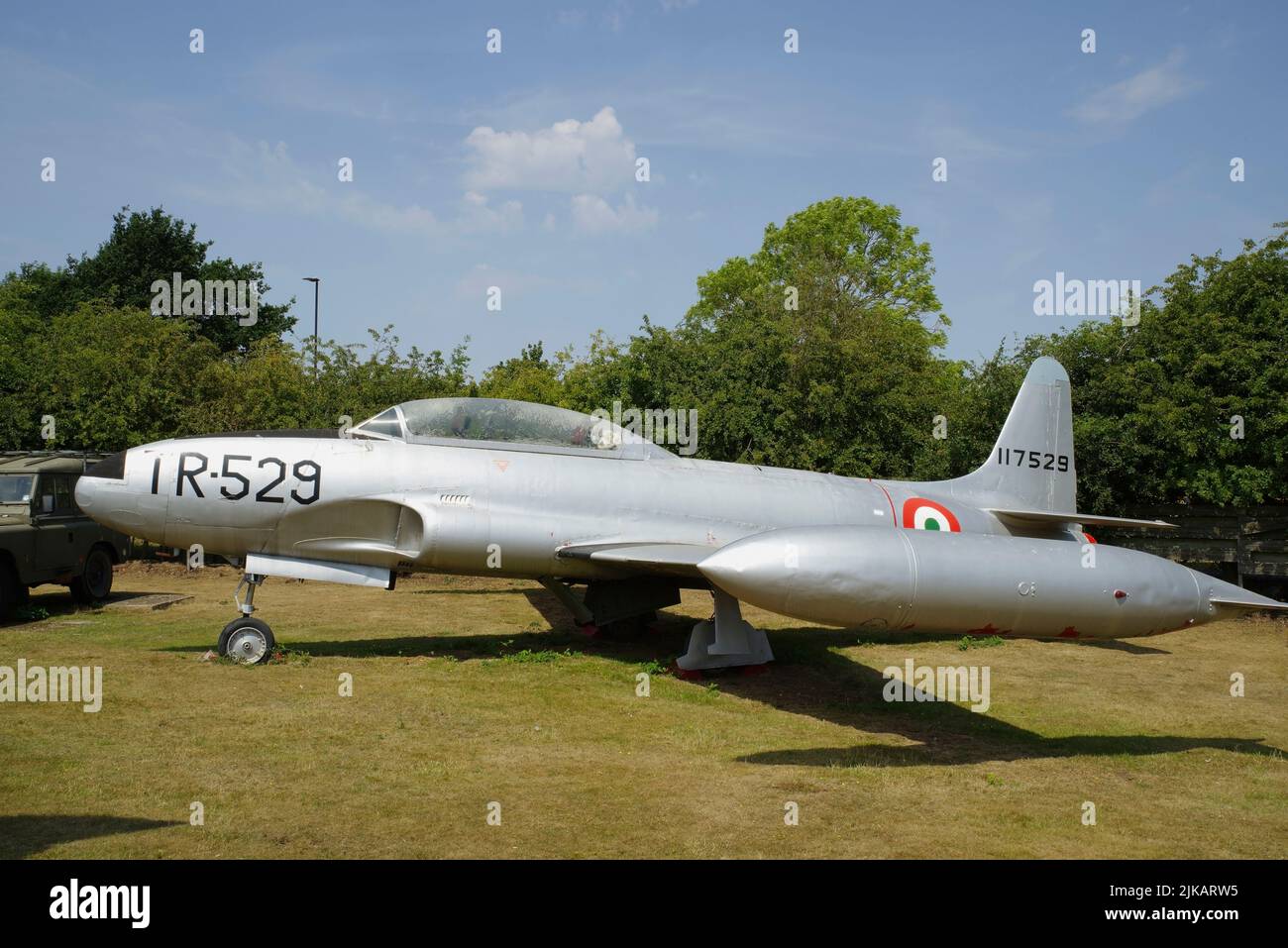 Lockheed T-33 Shooting Star 51-7473, Midland Air Museum, Coventry, Foto Stock