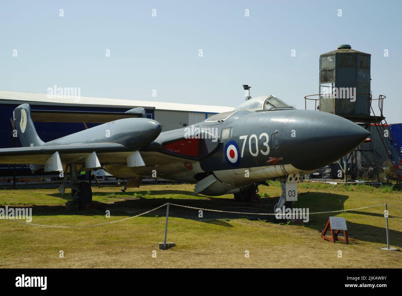 De Havilland, Sea Vixen F.A.W. 2, XN685, Midland Air Museum, Coventry, Foto Stock