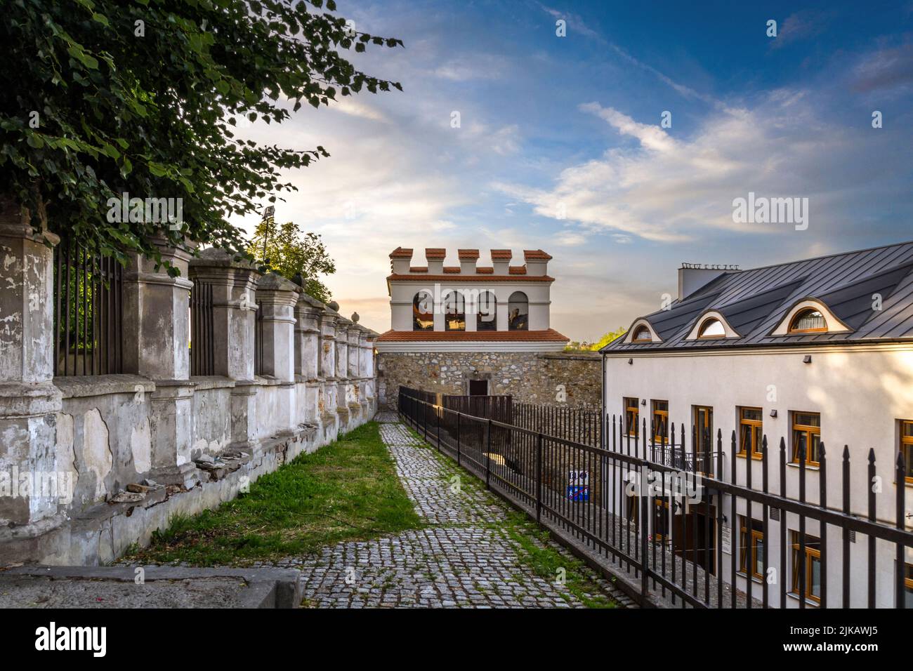 Collegiata di San Martino a Opatów, Polonia. Foto Stock