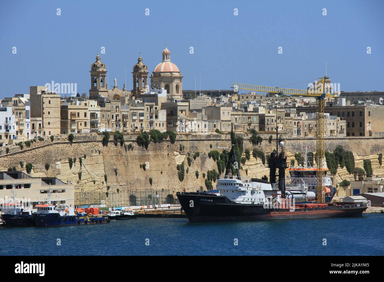 Aspetti della Valletta, Malta Foto Stock