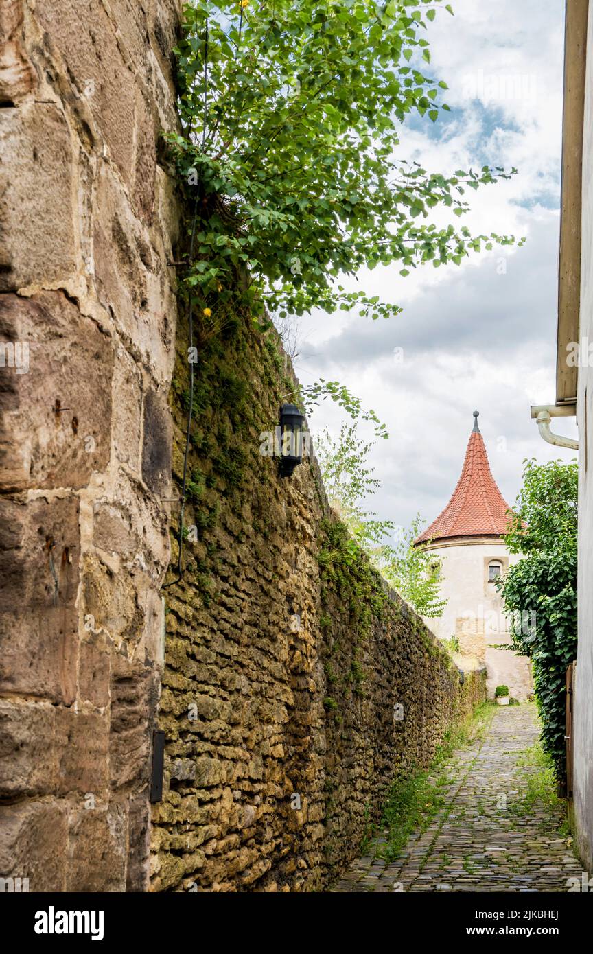 Mainbernheim (Franken, Bayern, Germania) Foto Stock