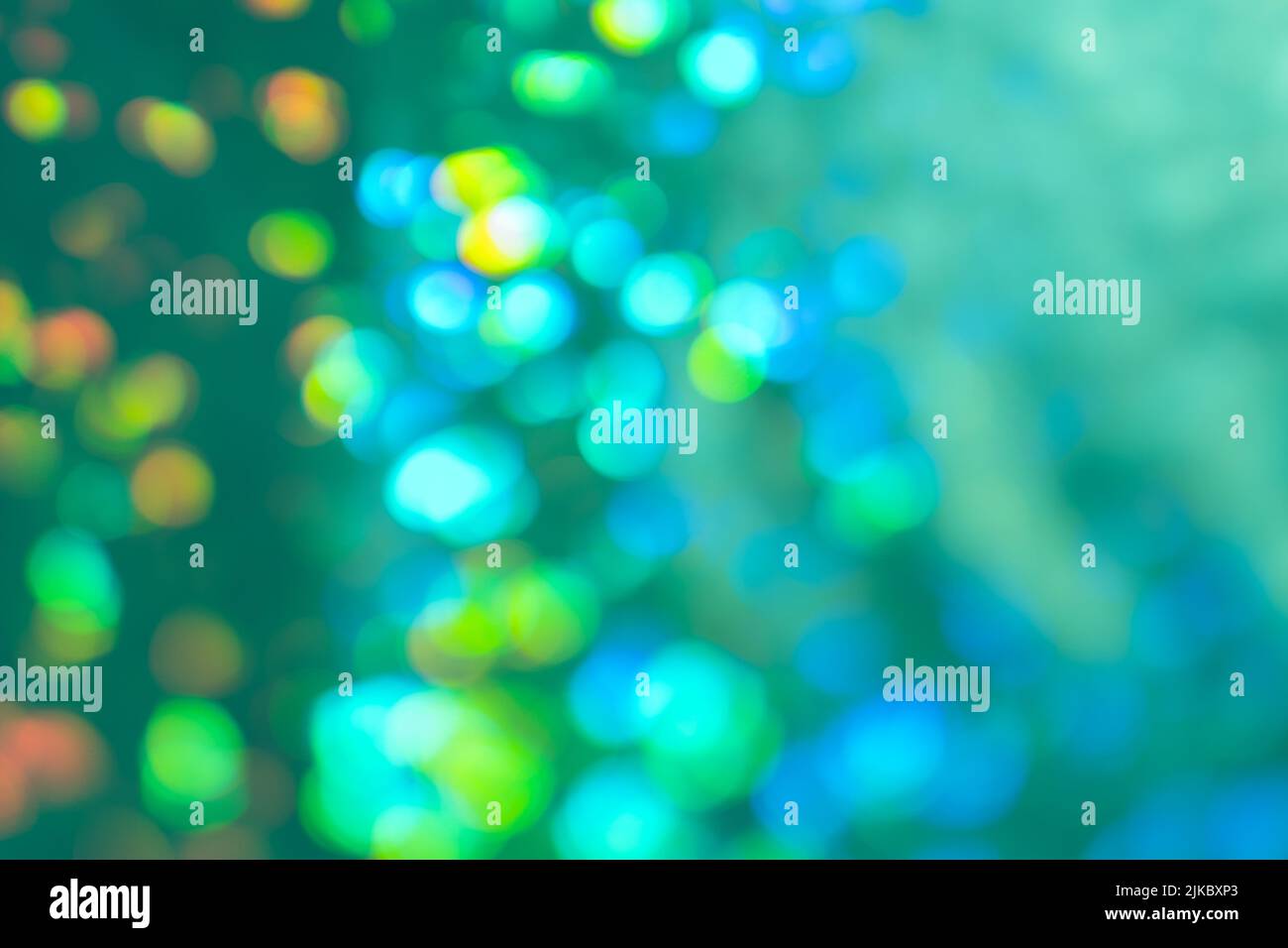 la lente sfocata illumina lo sfondo astratto Foto Stock