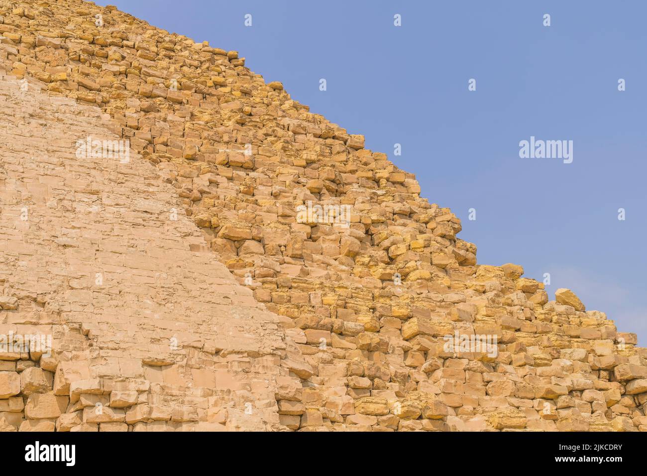 Knickpiramide des Snofru, Dahschur, Ägypten Foto Stock