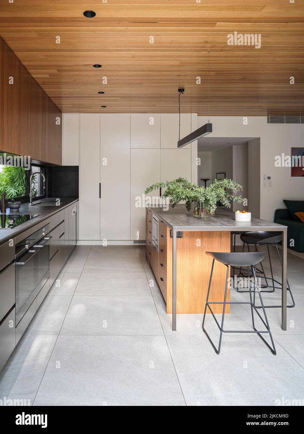 Cucina. Lilyfield House, Lilyfield, Australia. Architetto: TW Architects, 2022. Foto Stock