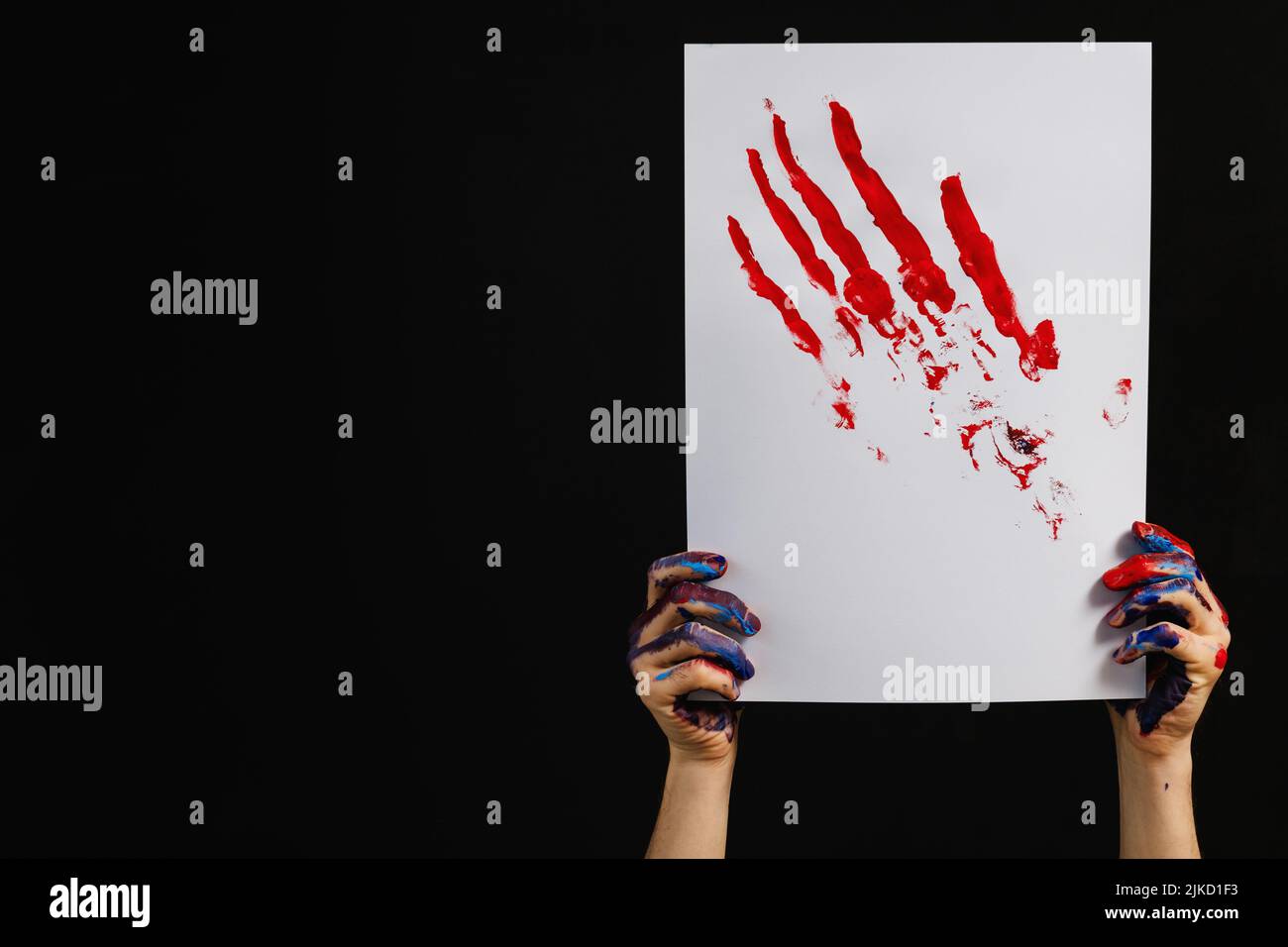 creatività ispirazione arte mostra pittura Foto Stock