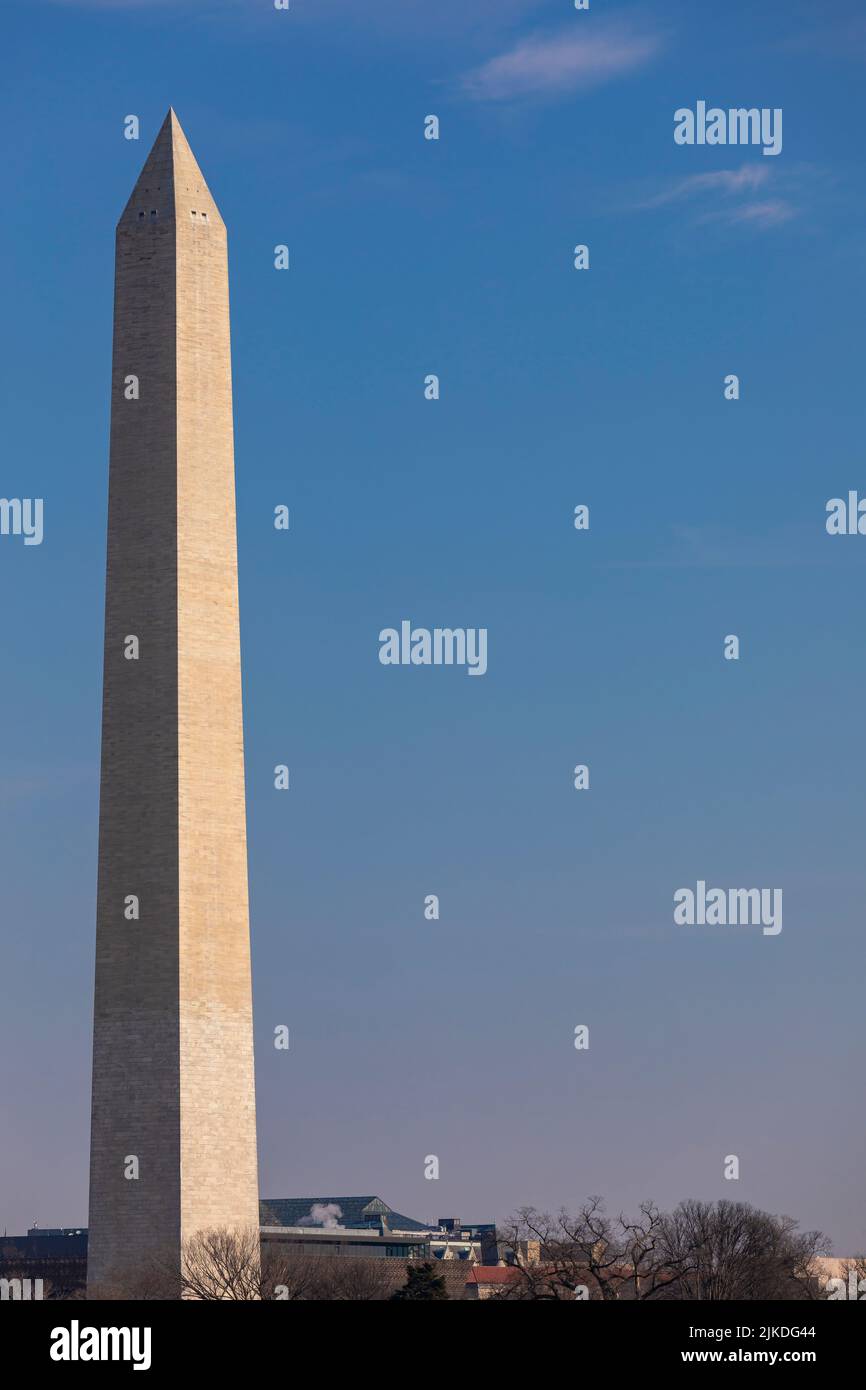 WASHINGTON, DC, Stati Uniti d'America - Il Monumento a Washington. Foto Stock