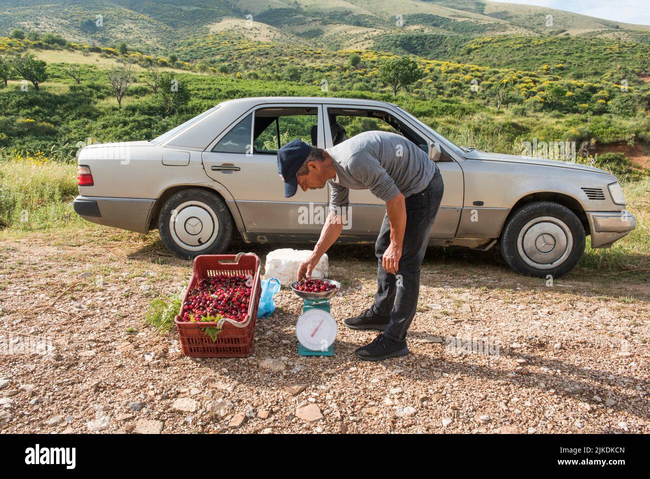 Cherry seller immagini e fotografie stock ad alta risoluzione - Alamy