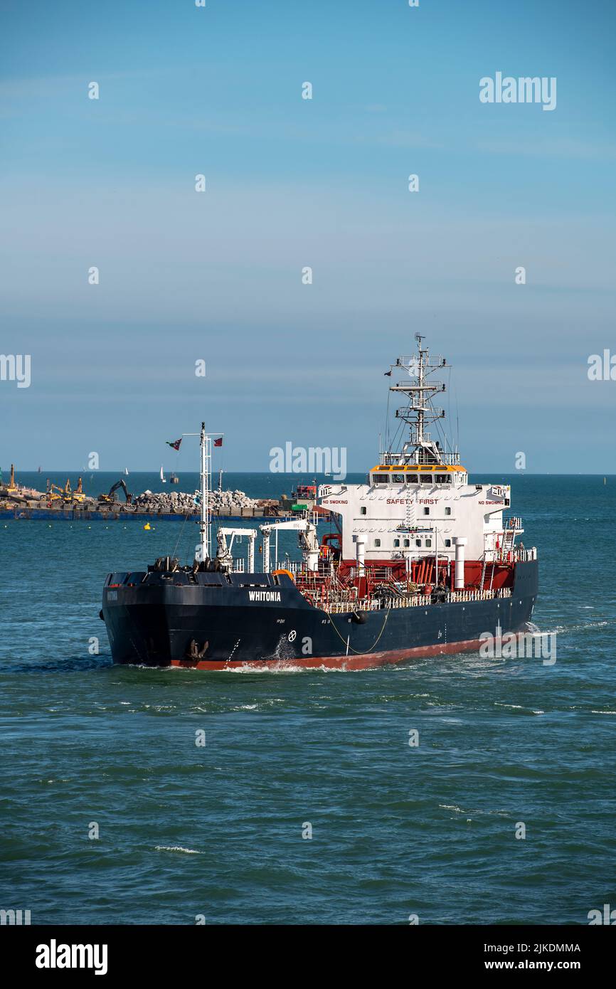 John H Whitaker, spedizione, whitaker cisterne, rifornimento di navi, rifornimento marittimo, servizi portuali, servizi marittimi, whitonia, petroliera, nave, nave, mare Foto Stock