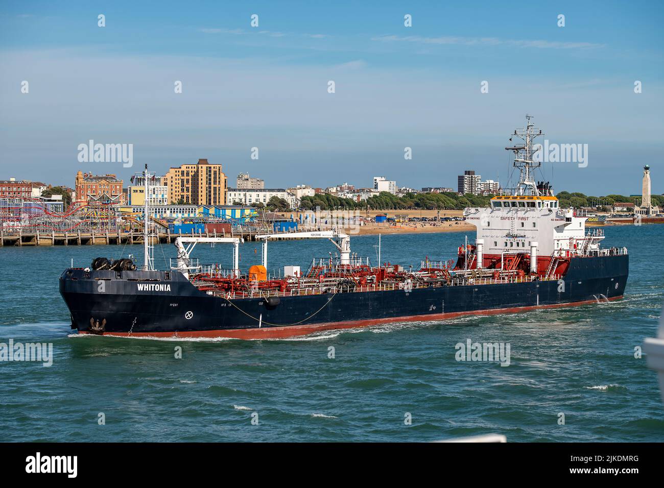John H Whitaker, spedizione, whitaker cisterne, rifornimento di navi, rifornimento marittimo, servizi portuali, servizi marittimi, whitonia, petroliera, nave, nave, mare Foto Stock